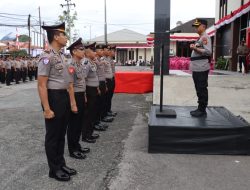 Kapolres Aceh Tengah Pimpin Korp Raport Kenaikan Pangkat 86 Personel, Tekankan Profesionalisme dan Pelayanan Prima