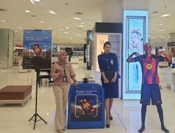 BRI Kalimalang Ramaikan Emporium Pluit dengan Booth Pembukaan Rekening dan Kartu Debit Eksklusif FC Barcelona