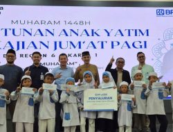 BRI Region 6 Berkolaborasi dengan YBM BRI Jakarta Berbagi Kebahagiaan melalui Santunan Anak Yatim Piatu di Bulan Muharam
