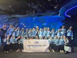 Tebar Kebahagiaan di Bulan Muharam, YBM BRI RO Jakarta 1 Ajak Anak Yatim Belajar dan Berwisata Edukatif di Jakarta Aquarium Safari