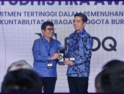FLOQ Raih Penghargaan Yudhistira dari CFX atas Akuntabilitas dan Integritas Tertinggi