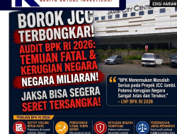 BOROK JCC TERBONGKAR! Audit BPK RI 2026 Temukan Temuan Fatal & Kerugian Negara Miliaran, Jaksa Bisa Segera Seret Tersangka