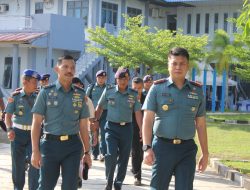 Jelang Pergantian Komandan, Lanal Nias Gelar Rangkaian Tour Fasilitas, Memorandum, Exit Briefing dan Berbagi Bersama Anak Yatim