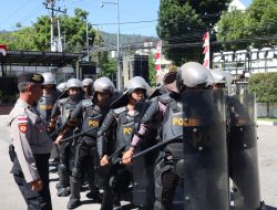 Terus Asah Kemampuan, Polres Aceh Tengah Rutin Latihan Pengendalian Massa