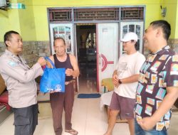 HUT Bhayangkara ke-80, Polsek Depok Salurkan Sembako Jalin Silaturahmi dengan Purnawirawan Polri