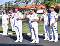 DANSESKOAL MENGHADIRI PEMBEKALAN KASAL KEPADA PASIS DIKTUKPA TNI ANGKATAN LAUT ANGKATAN LV TA 2026
