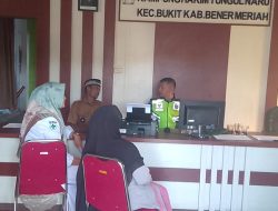 Pererat Silaturahmi, Babinsa Komsos Dengan Aparatur Desa