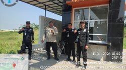 Peesonel Polsek Rangkasbitung Polres Lebak Patroli Dialogis dan Temui Satpam Perumahan Royal Green Land