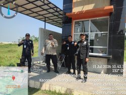 Peesonel Polsek Rangkasbitung Polres Lebak Patroli Dialogis dan Temui Satpam Perumahan Royal Green Land