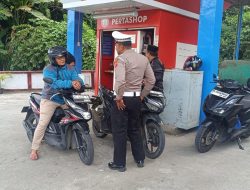 Cegah Penyimpangan Distribusi BBM, Polsek Silih Nara Intensifkan Pengawasan SPBU dan Pertashop
