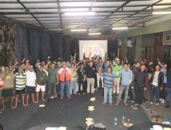 Nobar Gembira Piala Dunia 2026, Korem 052/Wijayakrama Perkuat Kebersamaan Dan Kemanunggalan Dengan Masyarakat