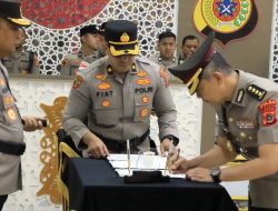 *Kapolda Aceh Pimpin Sertijab 7 Pejabat Utama dan 9 Kapolres Jajaran Polda Aceh*