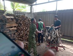 Tingkatkan Pembinaan Di Wilayah Teritorial, Babinsa Laksanakan Komsos Bersama Warga