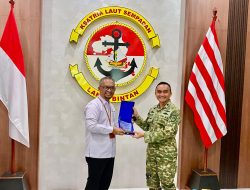 Perkuat Sinergi Sukseskan Sensus Ekonomi 2026, Komandan Lanal Bintan Terima Courtesy Call Kepala BPS Kabupaten Bintan