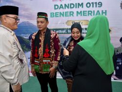 Bupati Bener Meriah Beserta Jajaran Gelar Lepas Sambut Dandim 0119/Bener Meriah