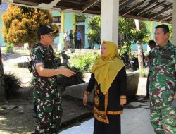 Dandim 0119/Bener Meriah Dampingi Tim Sterad Tinjau Revitalisasi satuan Pendidikan Pasca Bencana di SDN 3 Lampahan