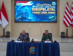 Aksi Unjuk Rasa Berujung Memanas, Prajurit Lanal Dumai Tunjukkan Profesionalisme Dalam Mengendalikan Aksi Massa