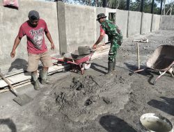Percepat Pembangunan KDKMP, Babinsa Dan Pekerja Tingkatkan Kolaborasi