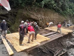 Danramil Pimpin Aksi, Jembatan Harapan Berdiri