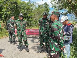 Pangdam IM Tinjau Sinkhole di Aceh Tengah