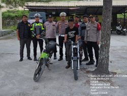 Respon Cepat Laporan Warga, Polres Bener Meriah Amankan Dua Sepeda Motor Diduga Terlibat Balap Liar