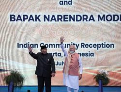 PM Modi dan Prabowo Rayakan Persahabatan Indonesia-India Bersama Diaspora India