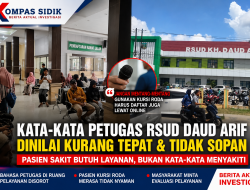 Bahasa Pelayanan di RSUD KH Daud Arif Jadi Sorotan, Masyarakat Harap Ada Evaluasi demi Pelayanan yang Lebih Humanis