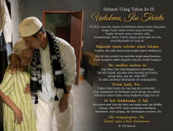 Momen Ulang Tahun ke-55, H. Eli Sahroni Sampaikan Pesan Haru untuk Sang Ibu