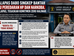 Yusrifah Arif Martondang: Kalapas Dabo Singkep Bantah Isu Peredaran HP dan Narkoba di Lapas, Tegaskan Komitmen Zero Halinar