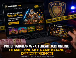 Polisi Tangkap Dua WNA Terkait Dugaan Judi Online, Aktivitas Permainan di Mall SNL Sky Game Batam Kembali Jadi Sorotan