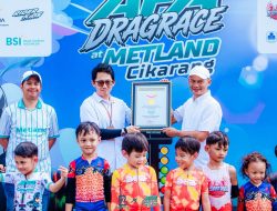 Metland Cikarang Kembali Raih Rekor MURI melalui Dragrace Pushbike dengan Peserta Anak Terbanyak