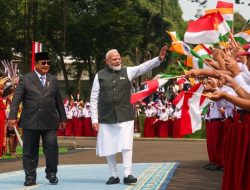 Prabowo Sambut PM Narendra Modi di Istana Merdeka, Tegaskan Eratnya Hubungan Indonesia-India