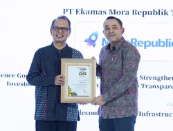 MoraRepublic Raih Penghargaan Indonesia Excellence Good Corporate Governance Awards 2026