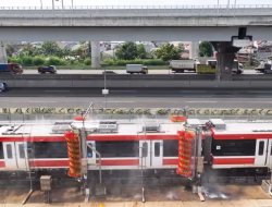 Air Bekas Mencuci Kereta Tidak Langsung Dibuang, Begini Cara LRT Jabodebek Mengolahnya