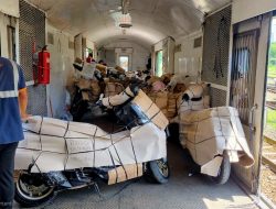 1.425 Motor Dikirim dari Yogyakarta, KAI Logistik Dukung Mobilitas Masyarakat Selama Libur Panjang Pendidikan