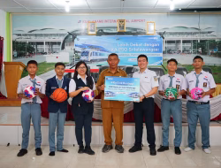 KAI Bandara Dukung Aktivitas Olahraga Pelajar SMA Negeri 1 Lubuk Pakam dan Perkuat Edukasi Keselamatan Perkeretaapian