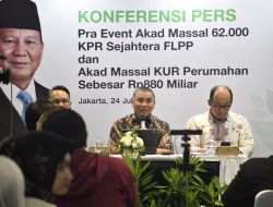 BP Tapera Bersama Kementerian PKP Akan Gelar Akad Massal 62.000 Unit KPR Subsidi dan KUR Perumahan Sebesar Rp880 Miliar “Hunian Berkualitas Menuju Indonesia Sejahtera”
