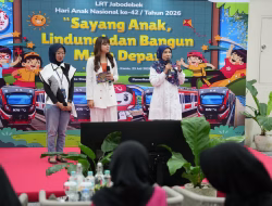Hari Anak Nasional, LRT Jabodebek Jadikan Transportasi Publik sebagai Ruang Belajar Anak