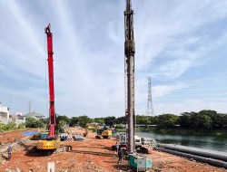 Perkuat Sistem Tata Air untuk Kurangi Risiko Banjir, WSBP Suplai Spun Pile dan Beton Readymix