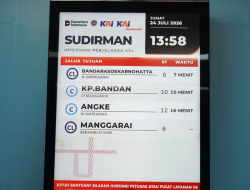 Masih Bingung Melanjutkan Perjalanan? Petunjuk dan Layar Informasi LRT Jabodebek Bantu Pengguna Lanjutkan Perjalanan