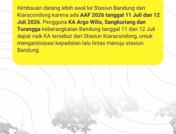 Asia Afrika Festival 2026 Digelar Akhir Pekan di Kota Bandung, KAI Daop 2 Bandung Imbau Pelanggan Datang ke Stasiun Lebih Awal