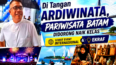 Ardiwinata Pacu Pariwisata Batam: Event Internasional, Budaya dan Ekraf Jadi Mesin Kejar 1,7 Juta Wisman