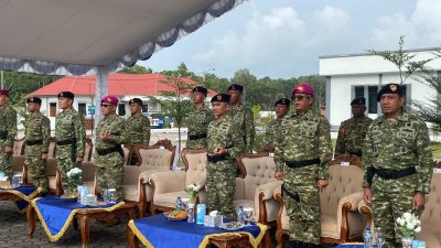 Danlanal Bintan Hadiri Upacara Penutupan Pendidikan dan Pelantikan Siswa SPPI, KDKMP, dan KNP