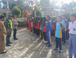 Anggota Koramil 04/PRG Bersama Polsek PRG Laksanakan Seleksi Calon Anggota Paskibraka Tingkat Kecamatan