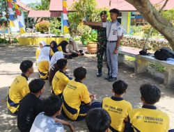 Babinsa Koramil 03/TG Berikan Materi PBB Kepada Siswa/i SMA Negeri 1 Timang Gajah