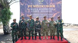 Latihan TNI Terintegrasi 2026, Danlanal Dumai Dikukuhkan Sebagai Warga Kehormatan Korps Arhanud TNI AD