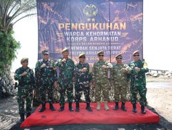 Latihan TNI Terintegrasi 2026, Danlanal Dumai Dikukuhkan Sebagai Warga Kehormatan Korps Arhanud TNI AD