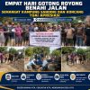 Empat Hari Gotong Royong Benahi Jalan, Semangat Kampung Sanding dan Koncang Tuai Apresiasi