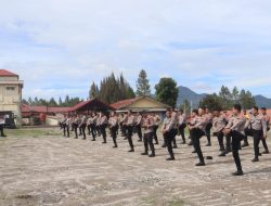 Asah Kemampuan Personel, Polres Bener Meriah Gelar Latihan Dalmas Tingkatkan Kesiapsiagaan Hadapi Gangguan Kamtibmas
