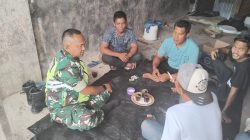 Melalui Komsos, Babinsa Koramil 04/PRG Ajak Warga Semarakkan HUT RI ke-81